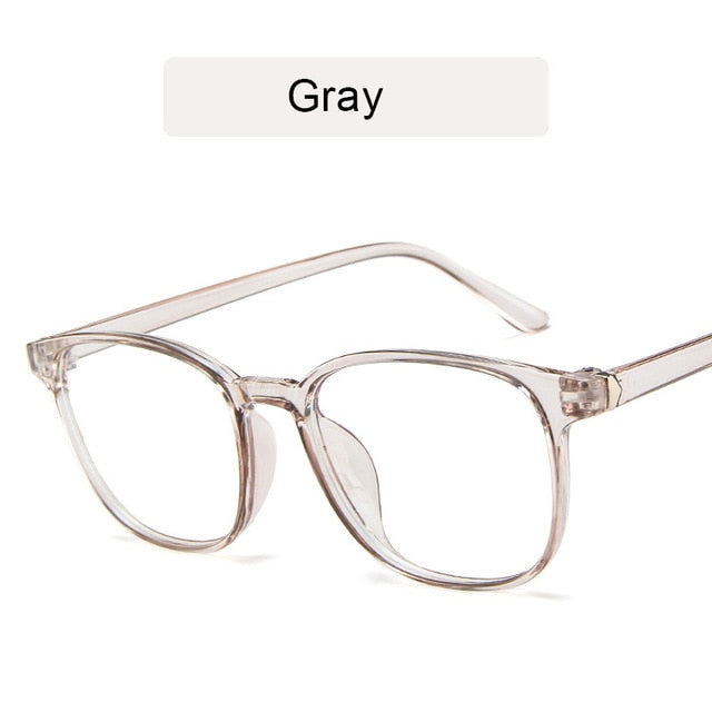 RMM Retro Anti-blue Light Transparent Clear Pink Plastic Frame