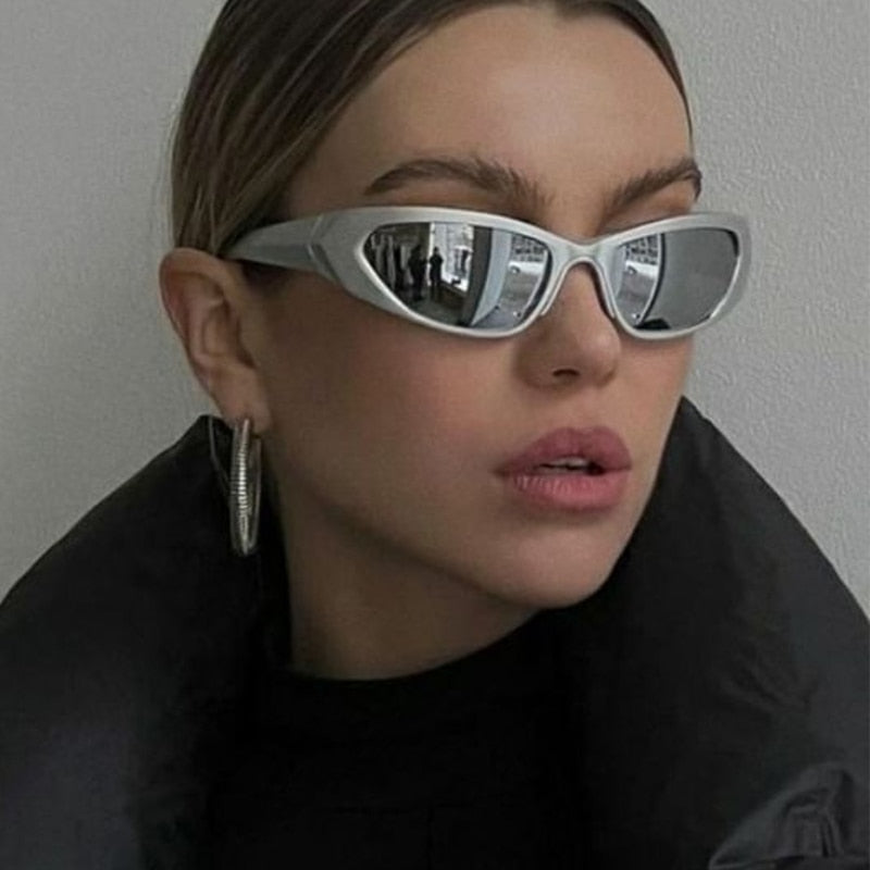 Steampunk Fashion Goggle Women Sunglasses