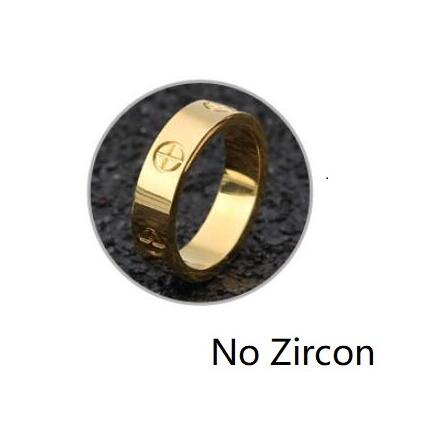 2022 Cross Stainless Steel Zircon Ring With Stone