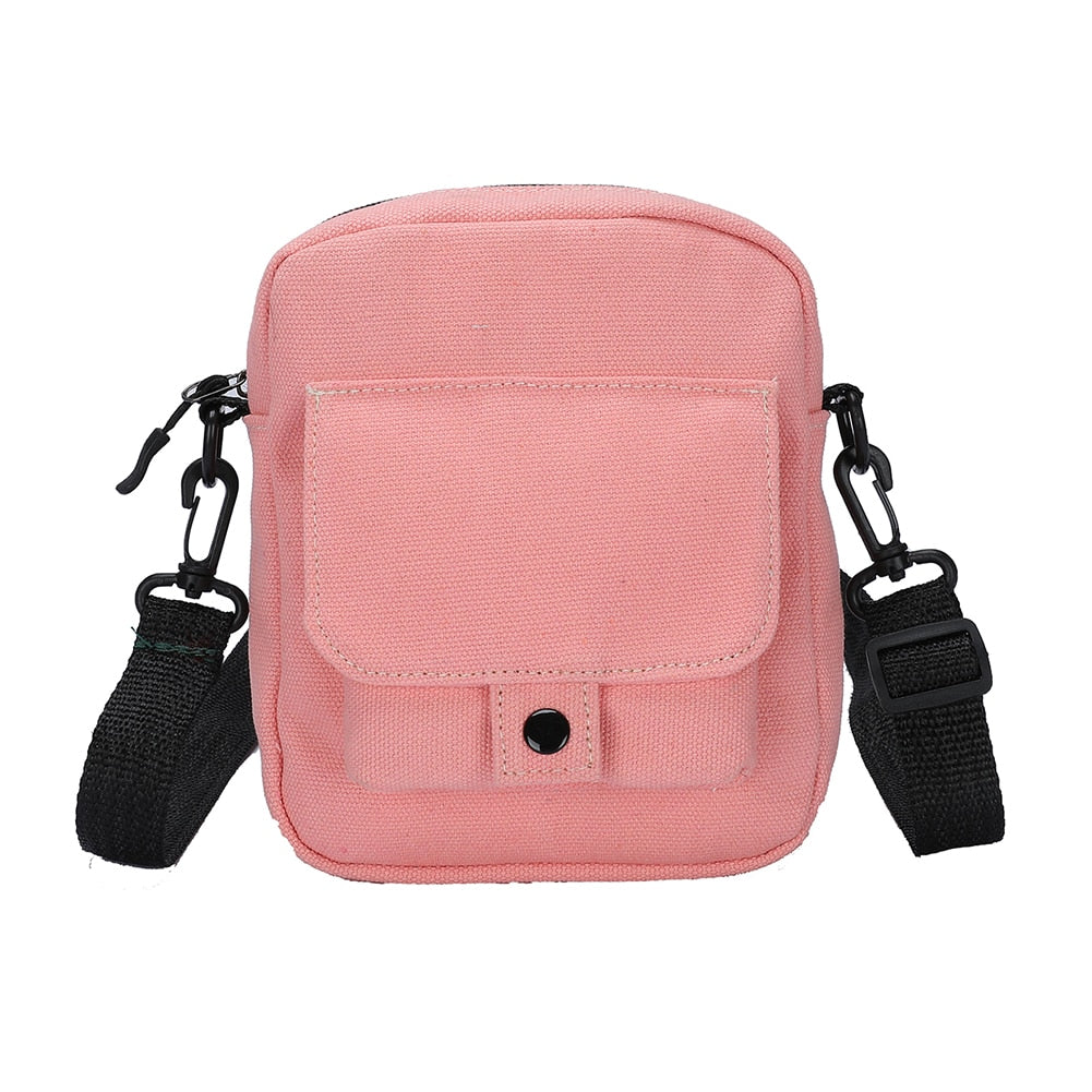 All-match Ladies Shoulder Bag Fashion Corduroy Zipper Messenger Bag