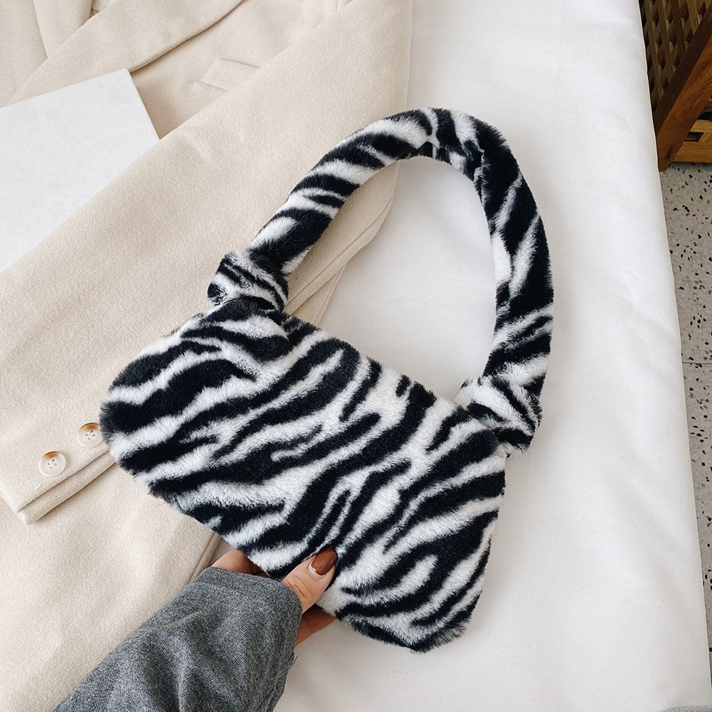 Retro Soft Leopard Print Bags For Women