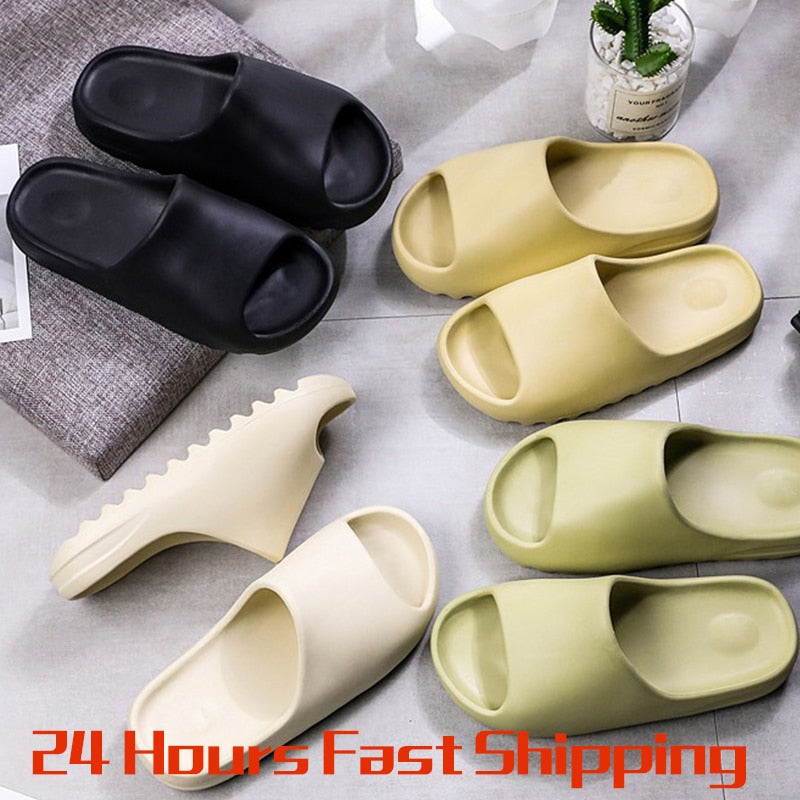Summer New Men Fashion Slippers Indoor Household