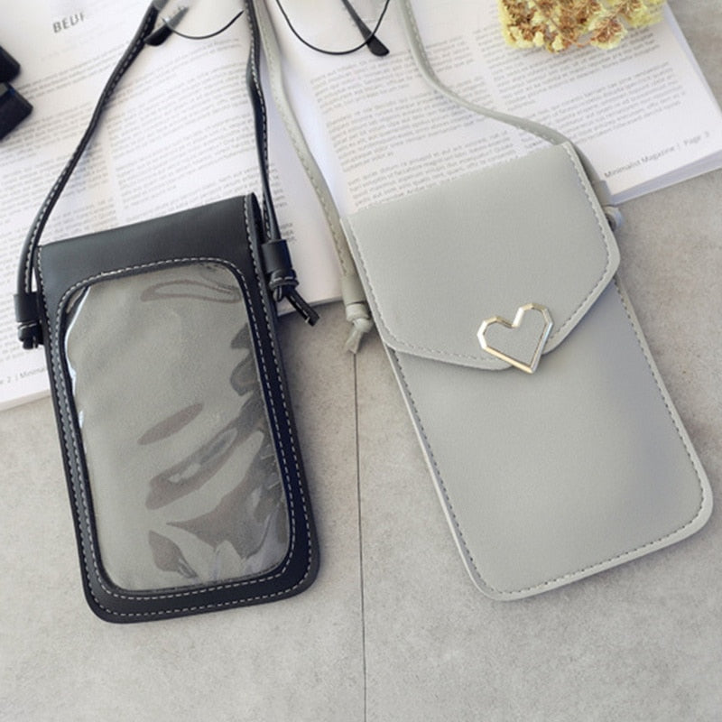 2022 PU Leather Casual Solid Crossbody Bags