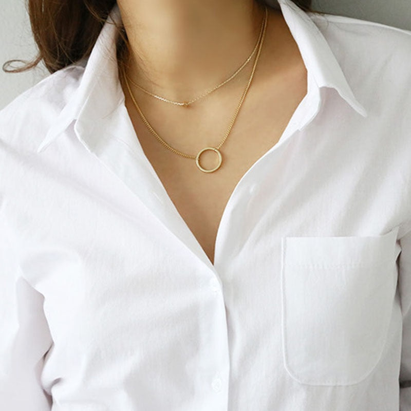 Feminine Blouse Long Sleeve White Turn-down Collar OL Style Loose Blouse