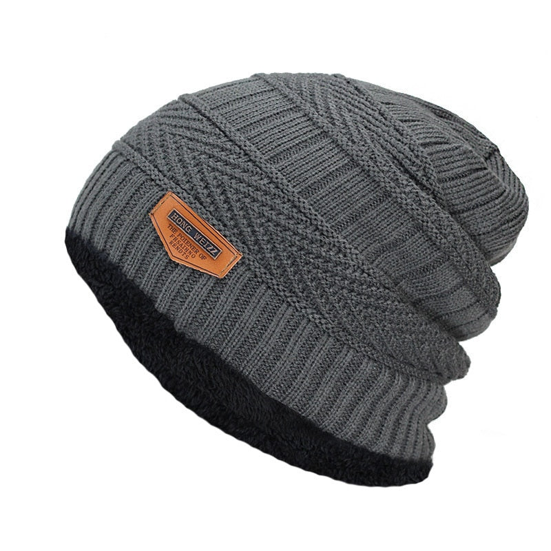 Thick Wool Neck Scarf Cap Balaclava Mask Bonnet Hats