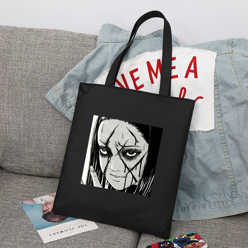 Reusable Shopping Bag Women Canvas Tote Bag