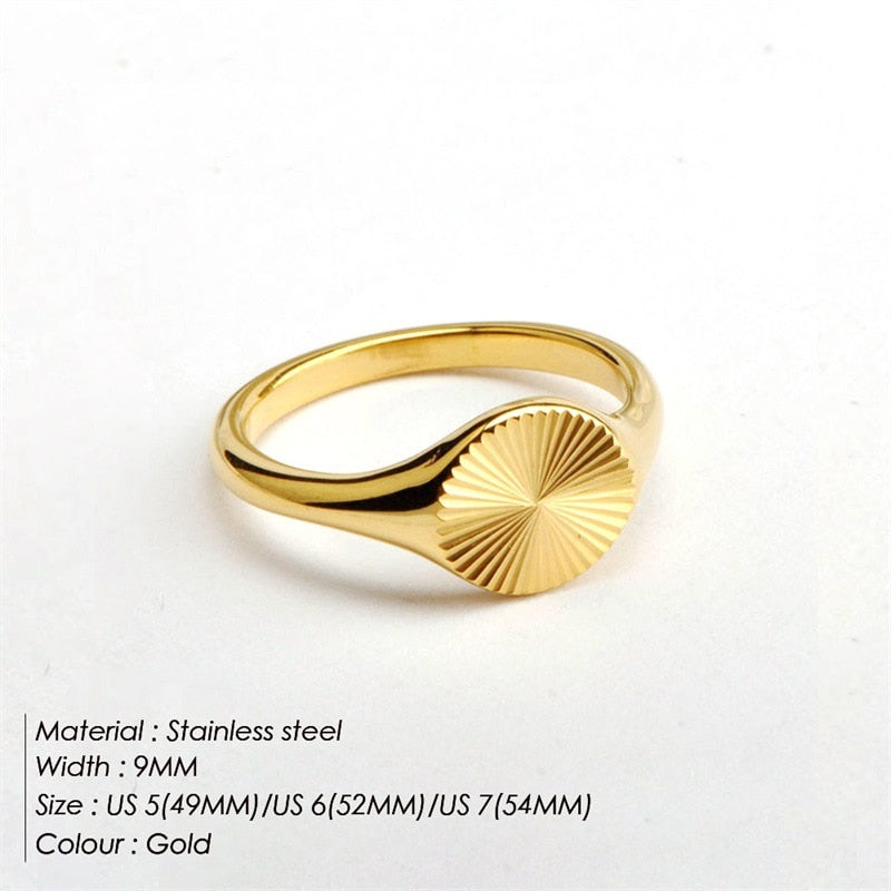 JUJIE 316L Stainless Steel Newest Cross Ring