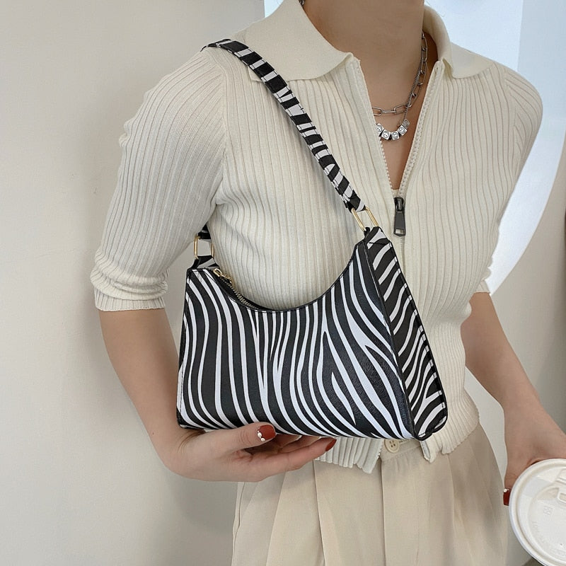 Retro Simple Soft PU Leather Lady Shoulder Bag