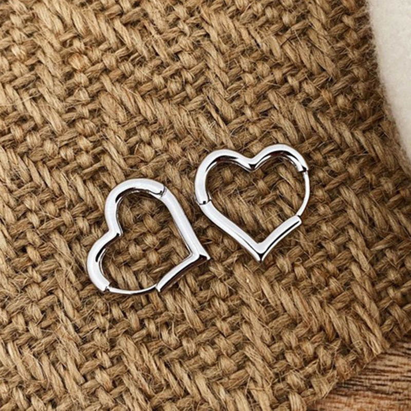Korean Four-Prong Setting CZ Earing Claw Ear Hook Clip