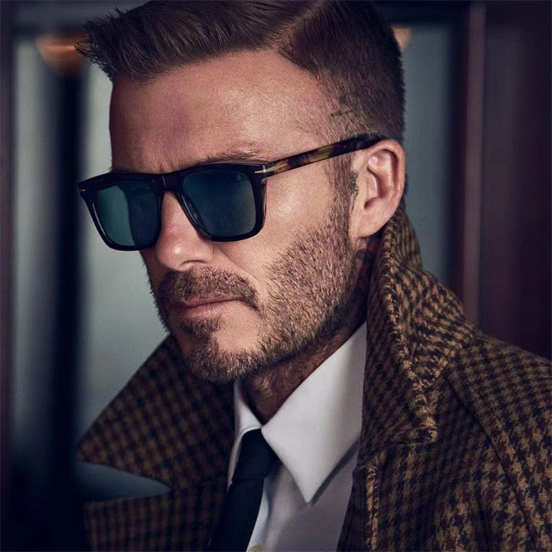 Vintage Fashion Goggle Driving Sun glasses Frame UV400 Male Eyewear