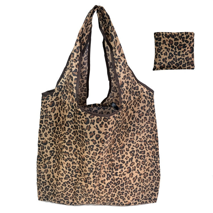 Fashion Printing Foldable Eco-Friendly Large-capacity Shopping Bag