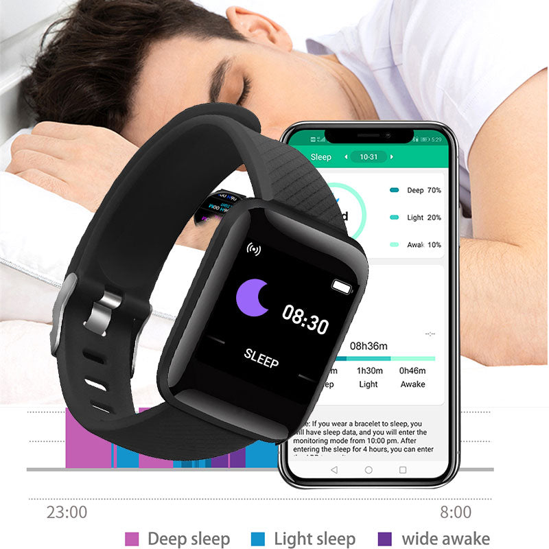 2022 Silicone Sport Smart Watch Men Women Fitness Watch