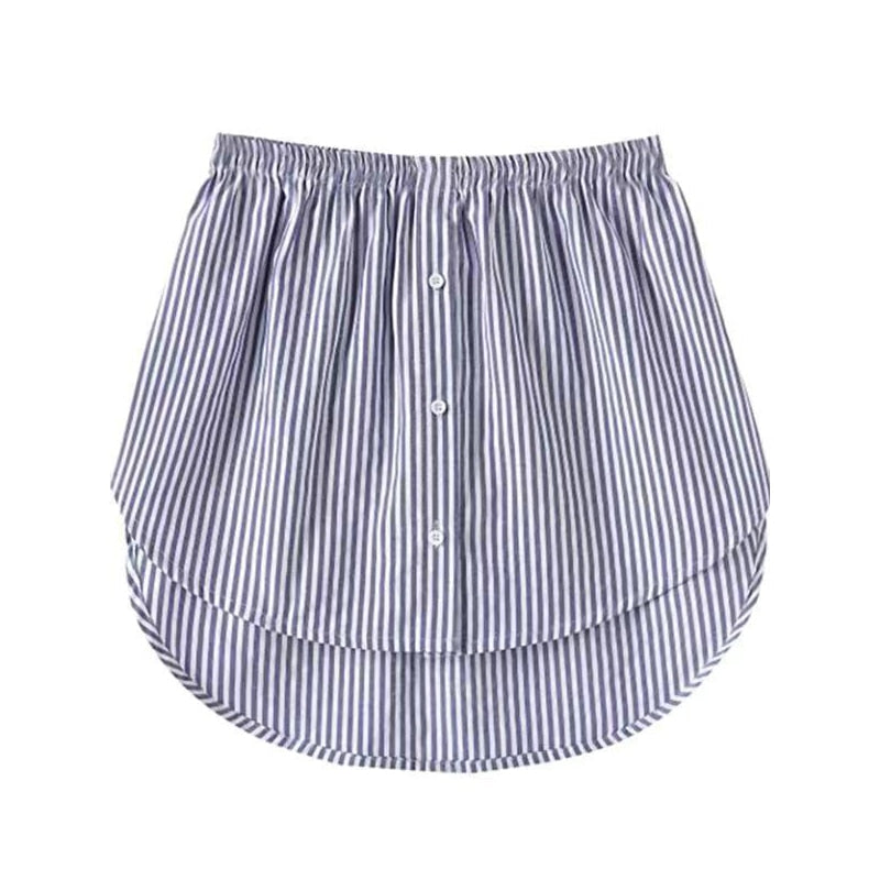 Women Shirt Extenders Adjustable Fake Skirts