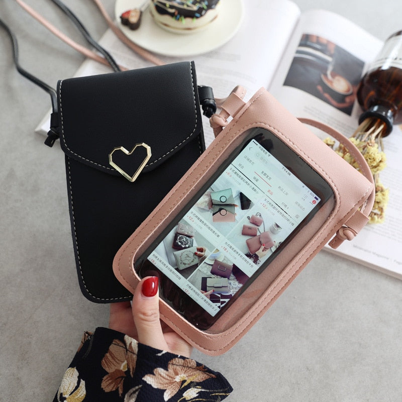 2022 PU Leather Casual Solid Crossbody Bags