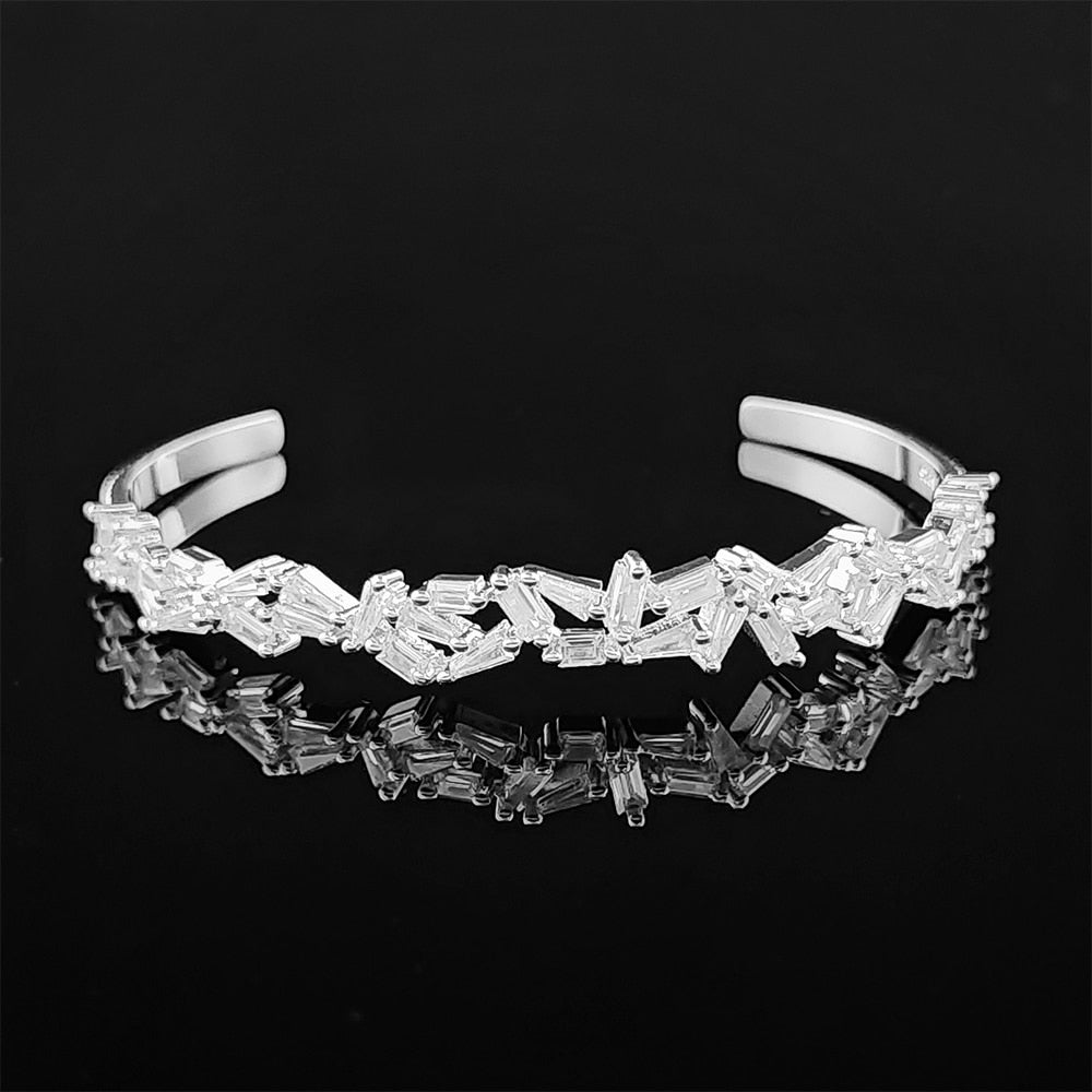 Luxury Punk Snake Butterfly Gold Silver Color Adjustable Open Bracelet - Jeglowstore