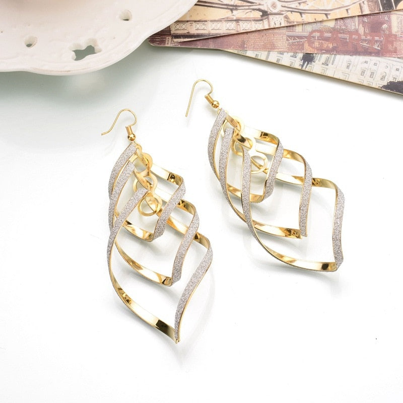 Tassel Earrings 2022 Trendy Frosted Stud Earrings