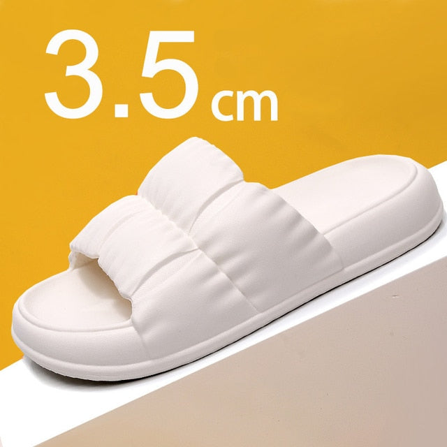 Soft Sole Thick Platform Flip Flops