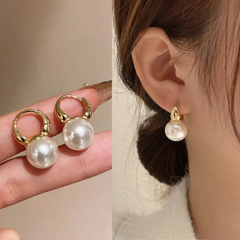 Korean Four-Prong Setting CZ Earing Claw Ear Hook Clip