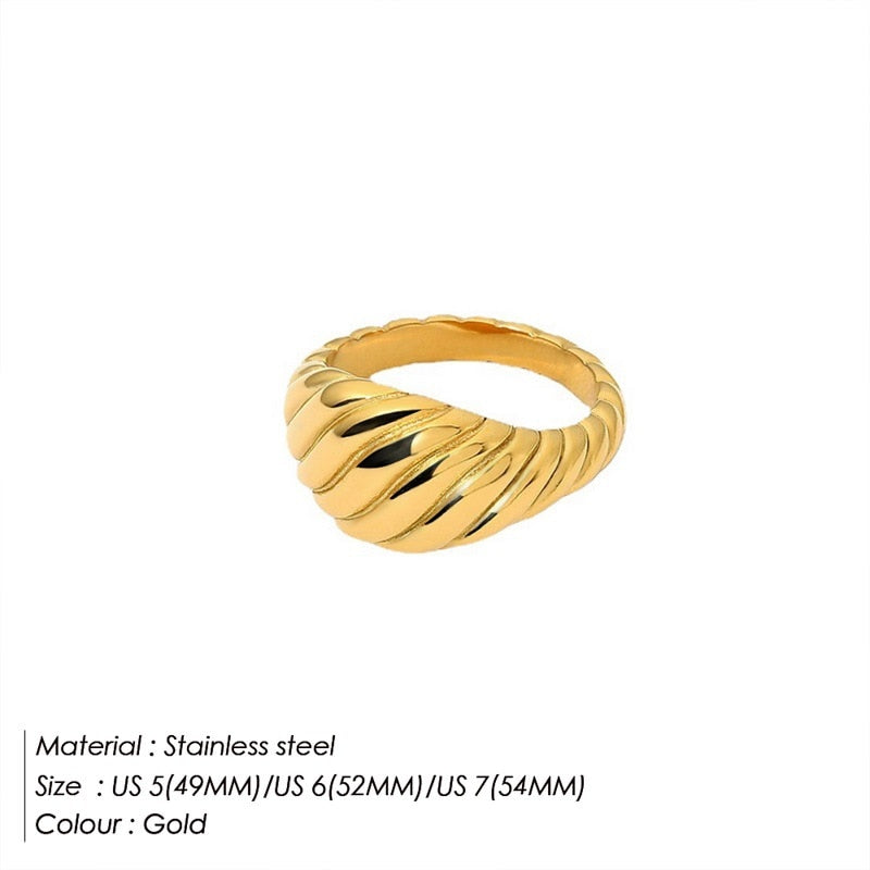 JUJIE 316L Stainless Steel Newest Cross Ring