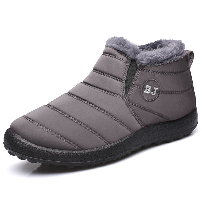 Warm Fur Winter Sneakers Men