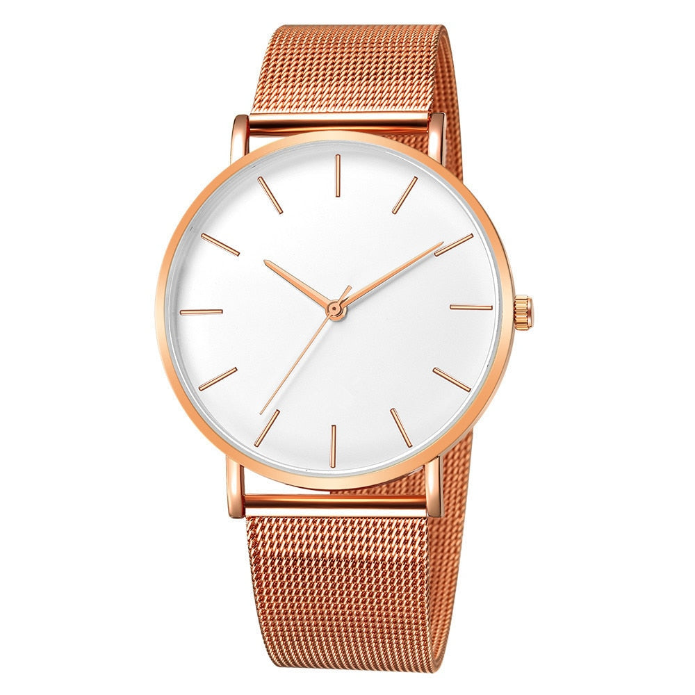Minimalist Men Fashion Ultra Thin Watch