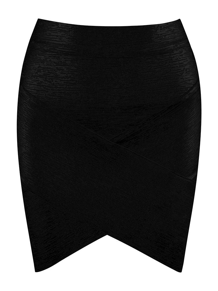Rose flower Bandage Skirt High Street