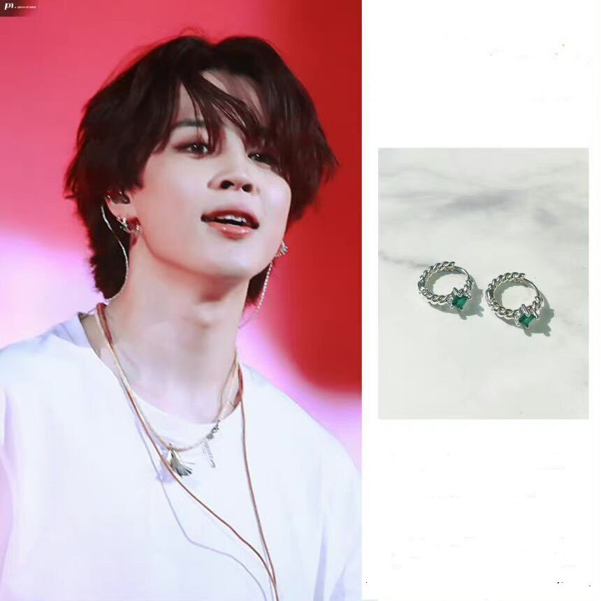 Moon Fashion Line Couple Earrings