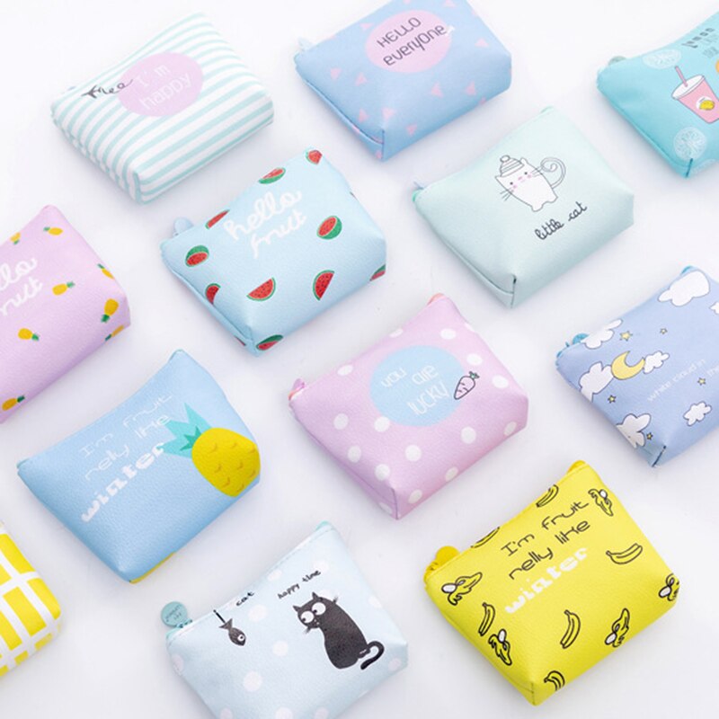 Small Mini Coin Pouch Zipper