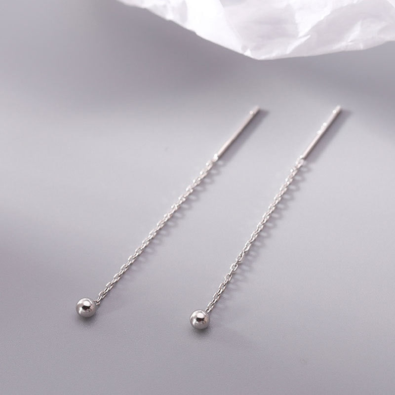 LATS Trend Long Wire Tassel Thread Chain