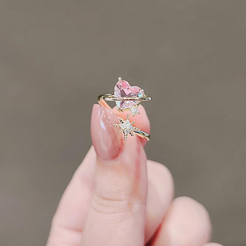 New Exquisite Lovely Opening Ring