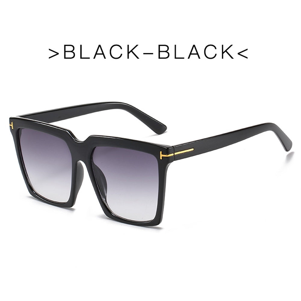 MUSELIFE Fashion Square Women's Cat Eye Sunglasses