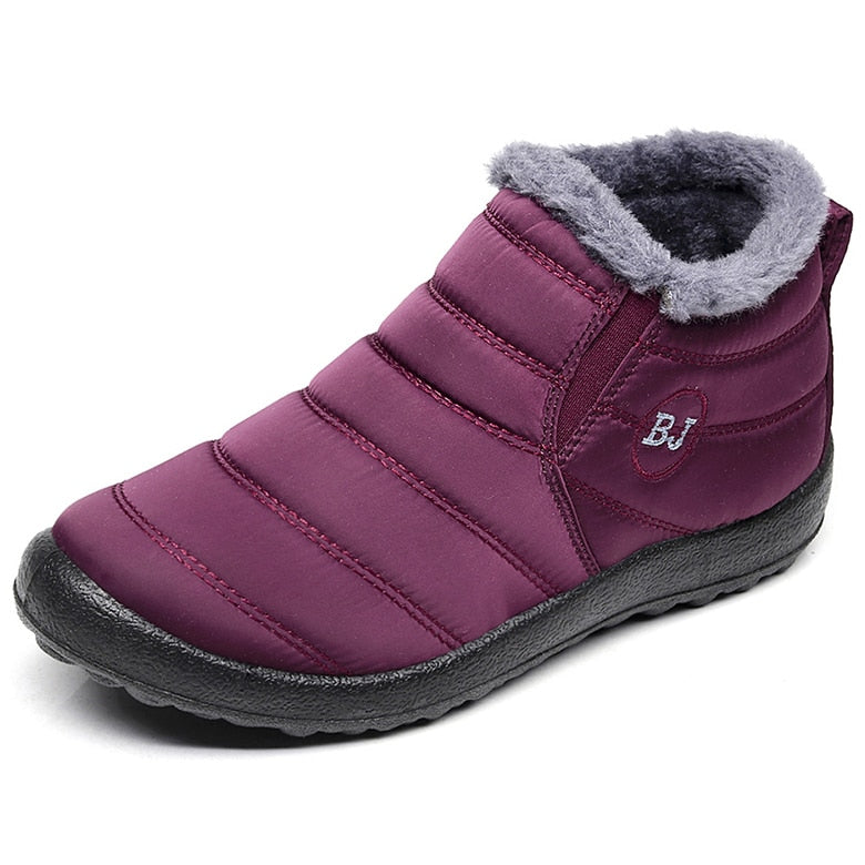 Warm Fur Winter Sneakers Men