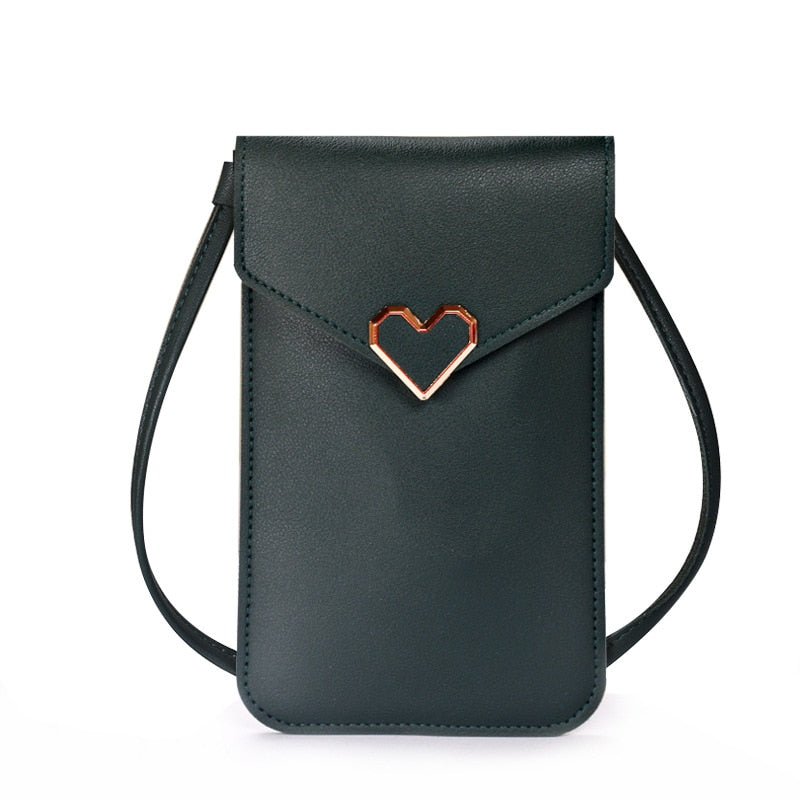 2022 PU Leather Casual Solid Crossbody Bags