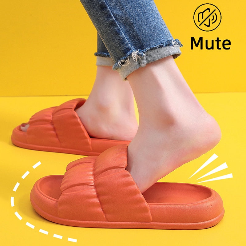 Soft Sole Thick Platform Flip Flops