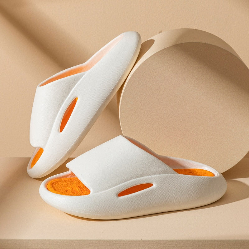 Thick Platform Shoes Fashion Soft Flip Flops