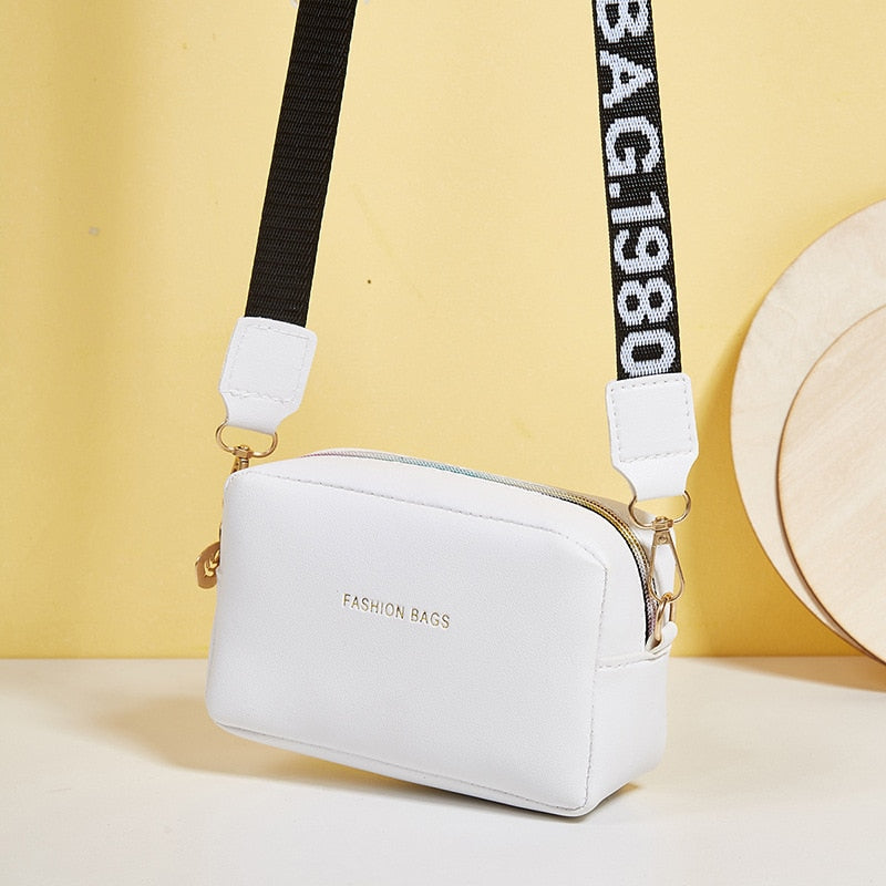 Pu Leather Simple Style Small Shoulder Bag