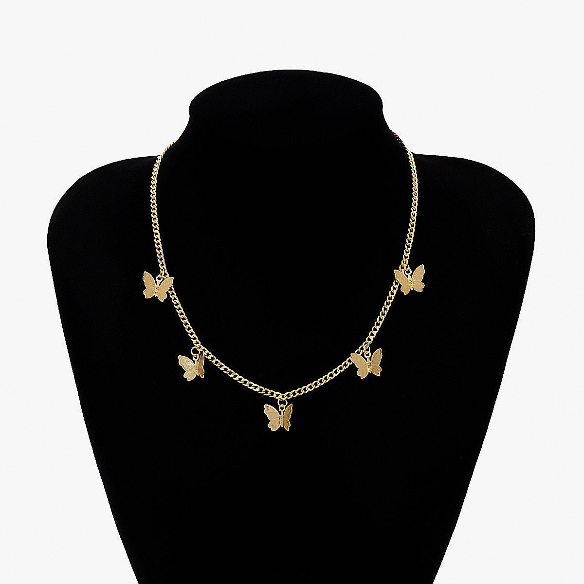 Independent Gothic Metal Hollow Necklace
