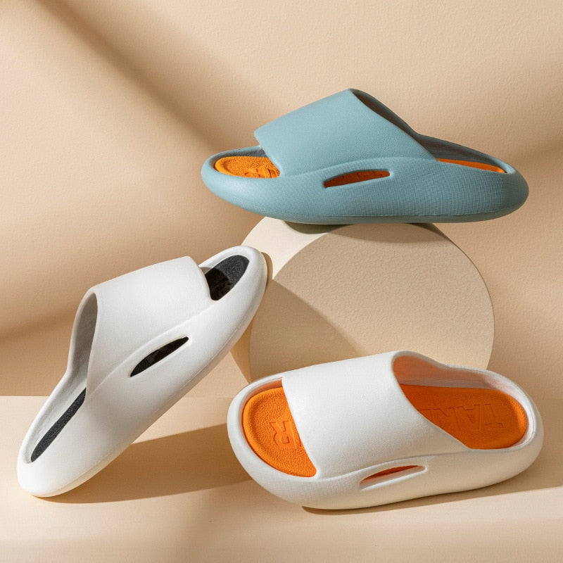 Thick Platform Shoes Fashion Soft Flip Flops