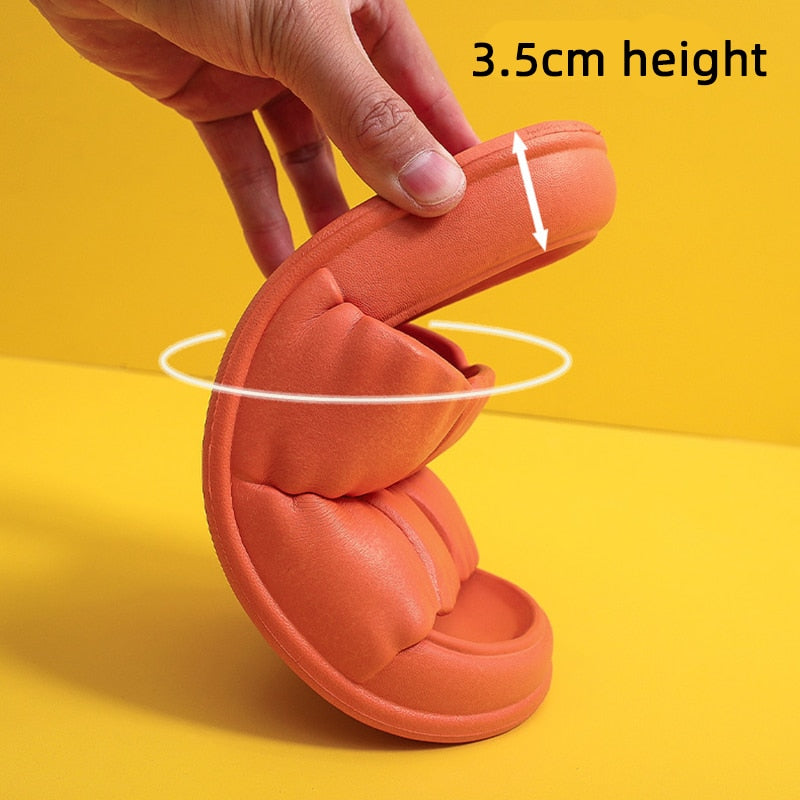 Soft Sole Thick Platform Flip Flops