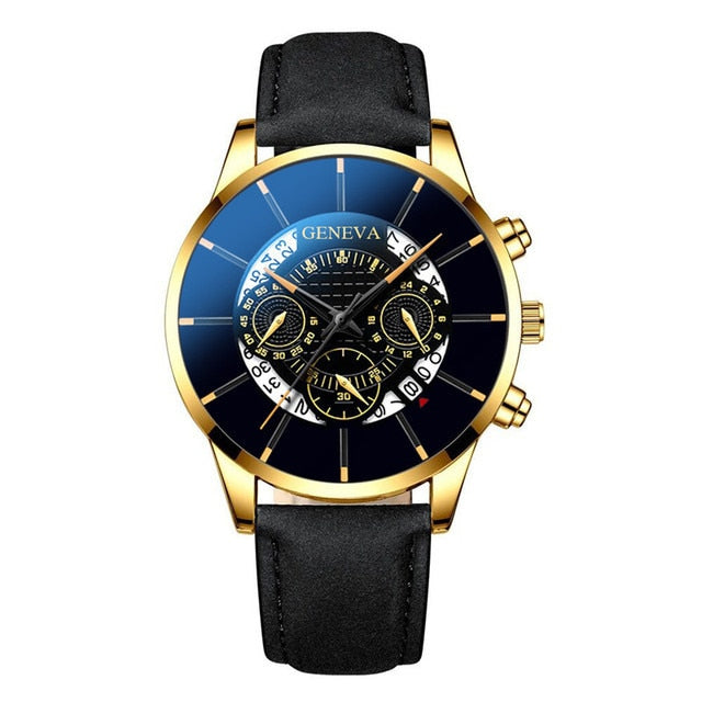 Stainless Steel Quartz Luxury Wrist Watch
