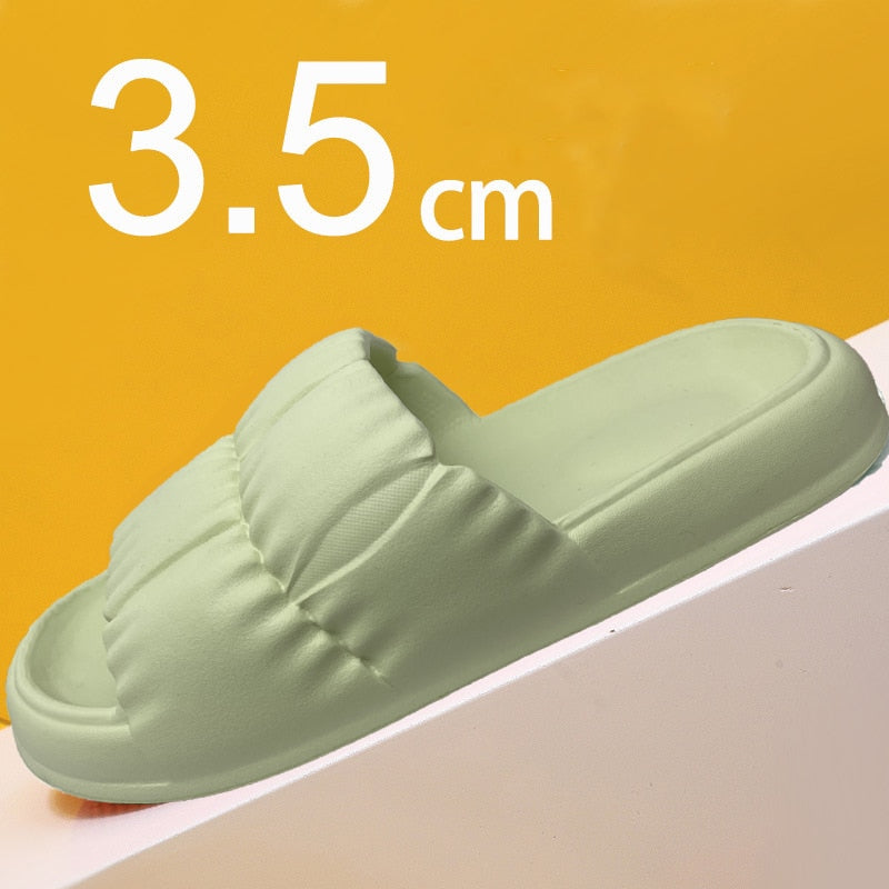 Soft Sole Thick Platform Flip Flops