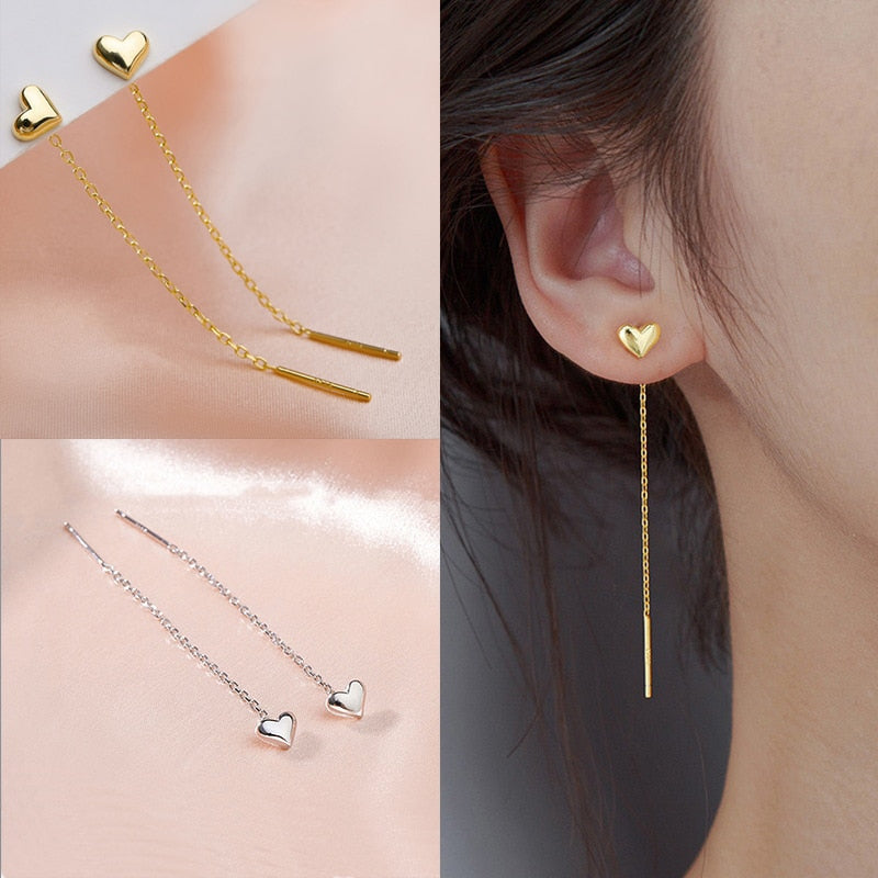 LATS Trend Long Wire Tassel Thread Chain