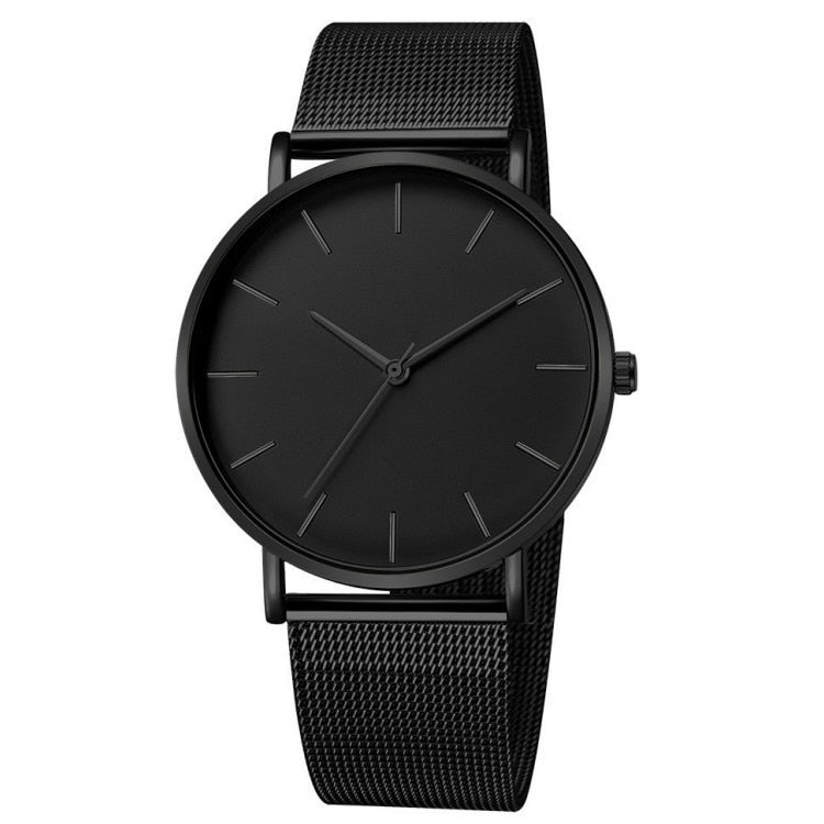 Minimalist Men Fashion Ultra Thin Watch