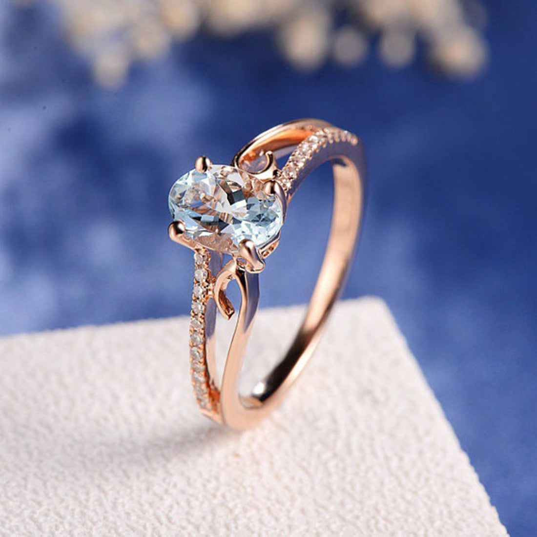 Gold Engagement Wedding Rings