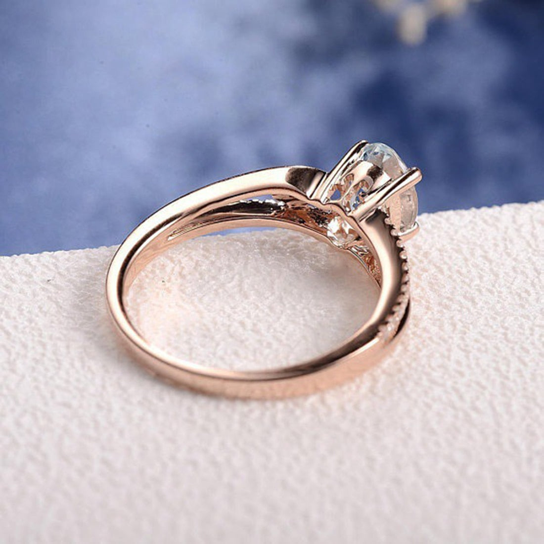 Gold Engagement Wedding Rings