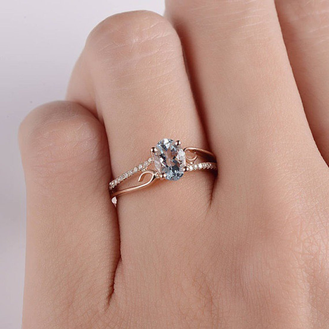 Gold Engagement Wedding Rings
