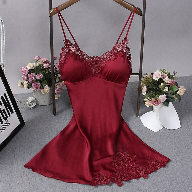 5 Pieces Silk Home Women Pajamas