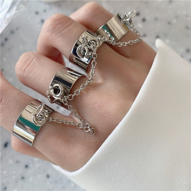 Multi-layer Adjustable Chain Four Fingers - Shopeasywear