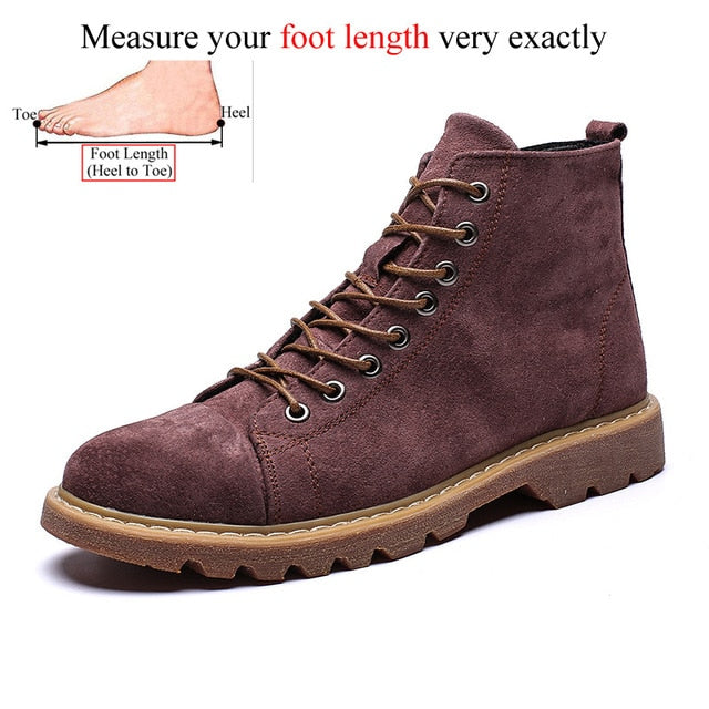 Men Leather Boots