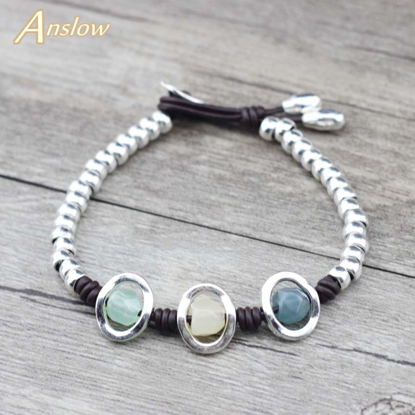 Leather Beaden DIY Bracelet For Kids - Shopeasywear
